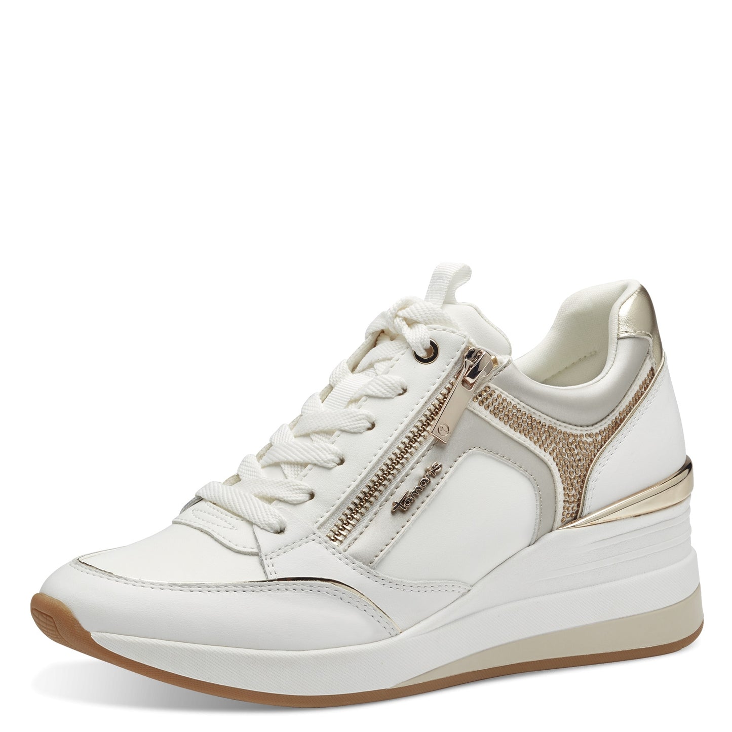 WHITE/GOLD