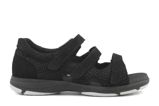 SANDAL W HEELCAP AND 3 VELCRO