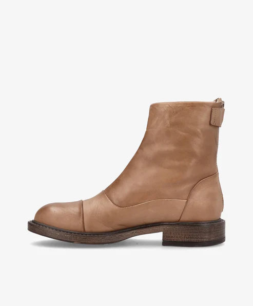 DAHLIA TAUPE LEATHER SOFT DAME