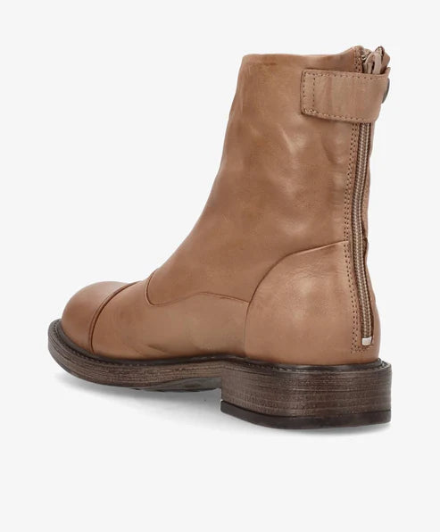 DAHLIA TAUPE LEATHER SOFT DAME