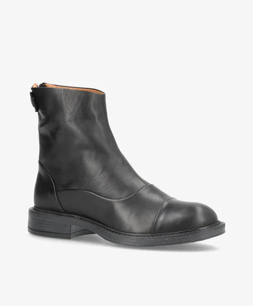 DAHLIA BLACK LEATHER SOFT DAME