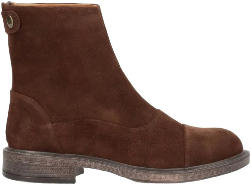 DAHLIA S BROWN SUEDE DAME STØV
