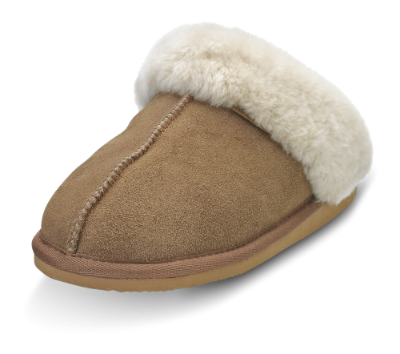 WOOLLIES SLIP ON CHESTNUT