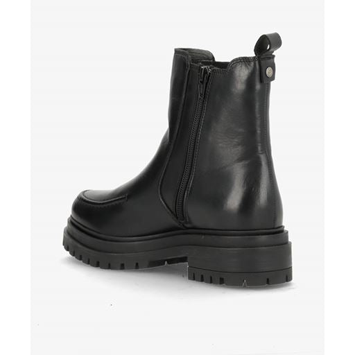 ASPEN ZIP BLACK LEATHER DAME S