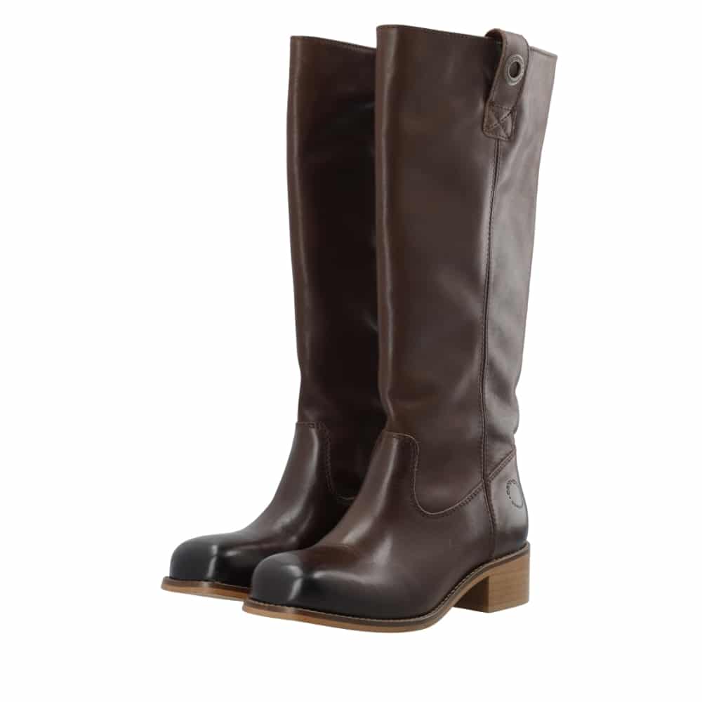 61302319 DARK BROWN DAME STØVL