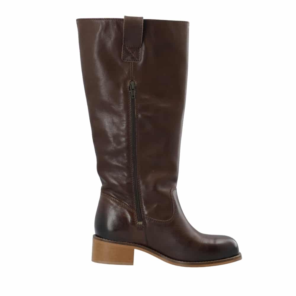 61302319 DARK BROWN DAME STØVL