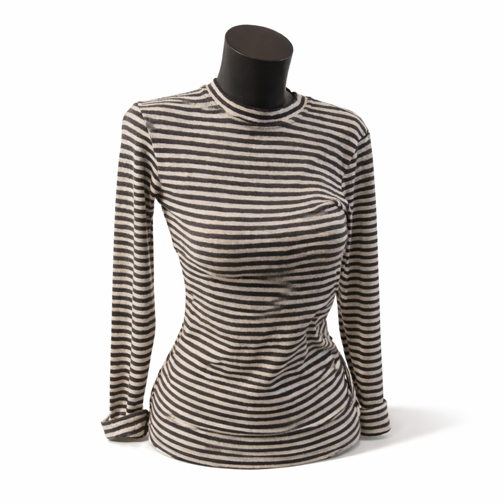 SHIRT L/S W/COLLAR PANEL