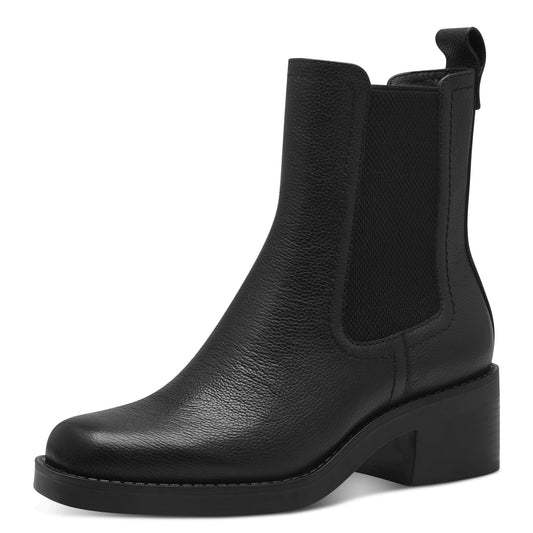 TAMARIS BLACK LEATHER