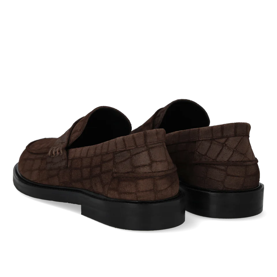 1634-102-4640 BROWN CROCO DAME