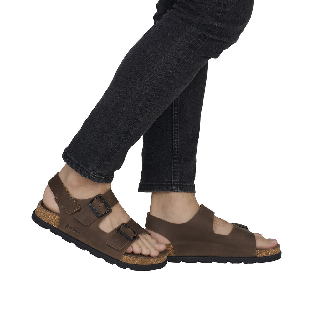21152-25 BROWN HERRE SANDALER