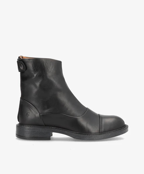 DAHLIA BLACK LEATHER SOFT DAME