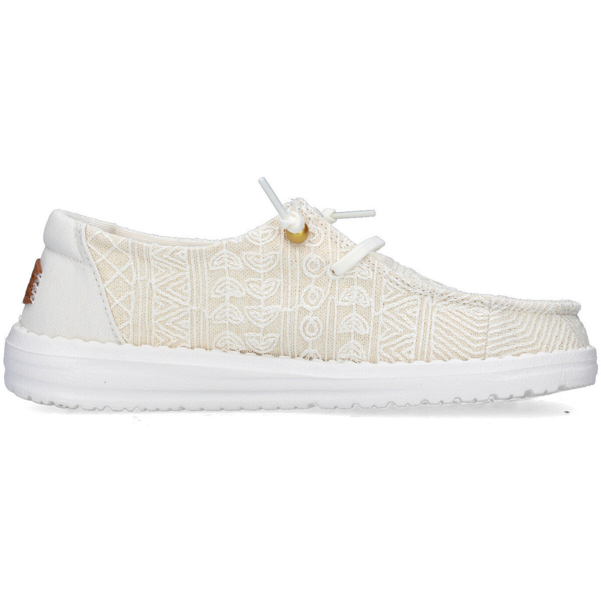 HEY DUDE WHITE GOLD DAME-SKO