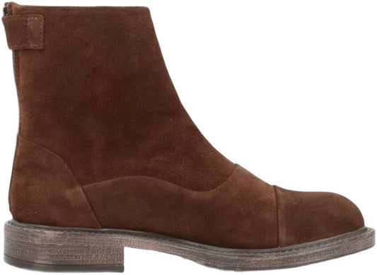DAHLIA S BROWN SUEDE DAME STØV