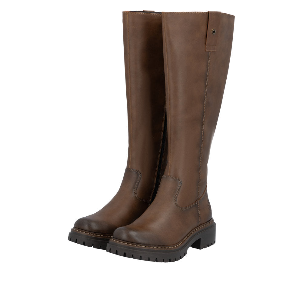 72656-22 BROWN DAME STØVLER
