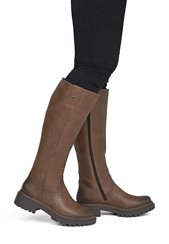 72656-22 BROWN DAME STØVLER