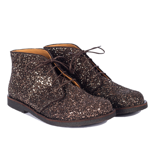BOOT WITH GLITTER WIDE FIT