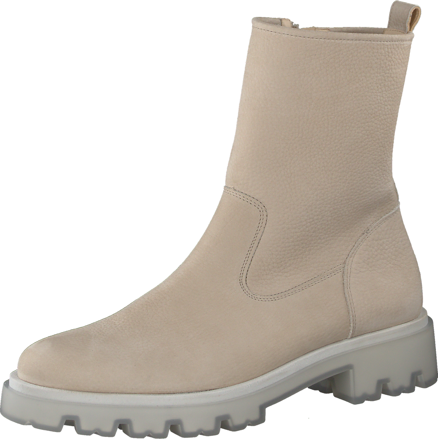 GRAINED NUBUCK ALMOND