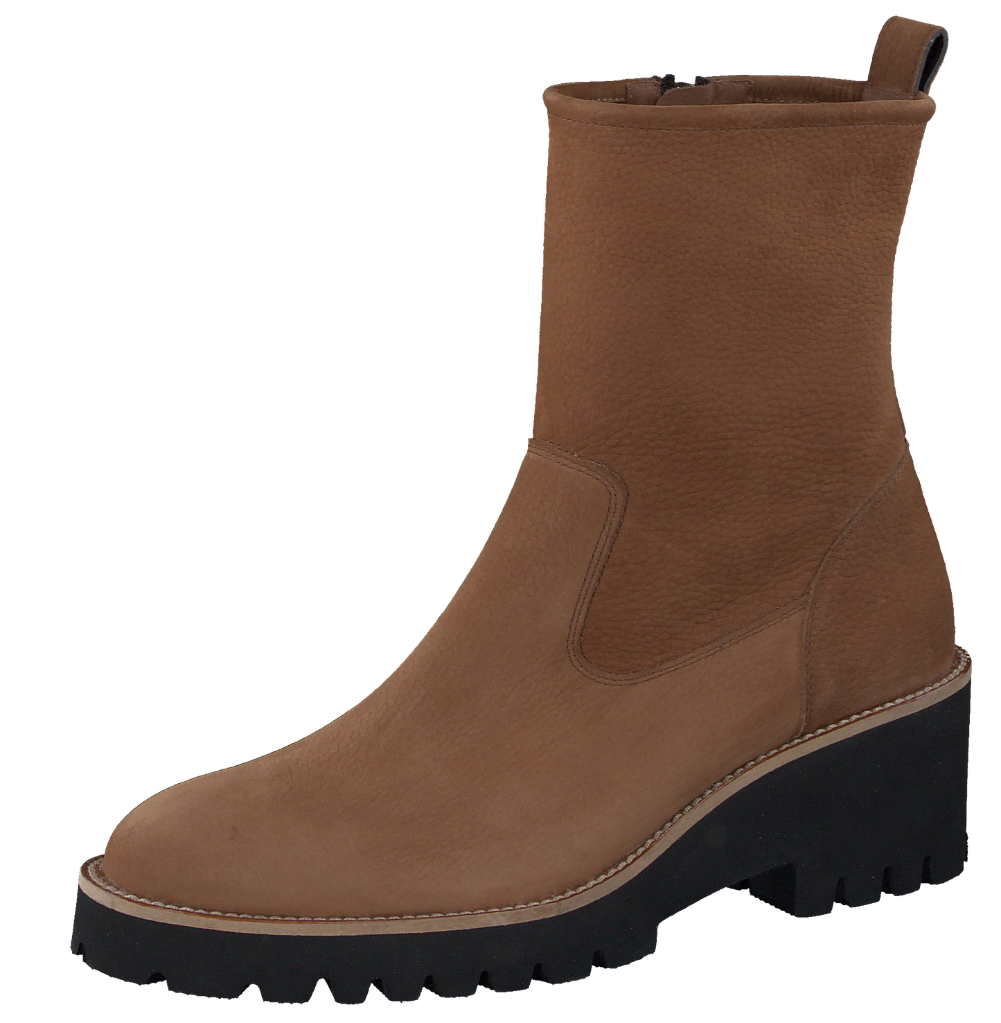 GRAINED NUBUK TOFFEE