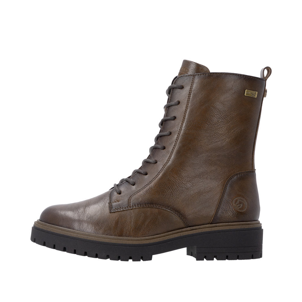 D4B73-25 MAHAGONI DAME STØVLER