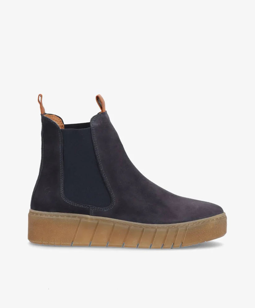 MOOVED S NAVY DAME STØVLER
