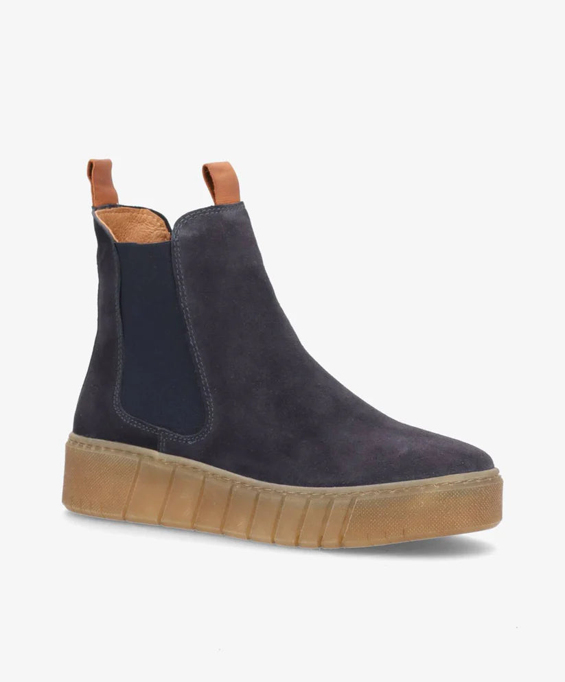 MOOVED S NAVY DAME STØVLER