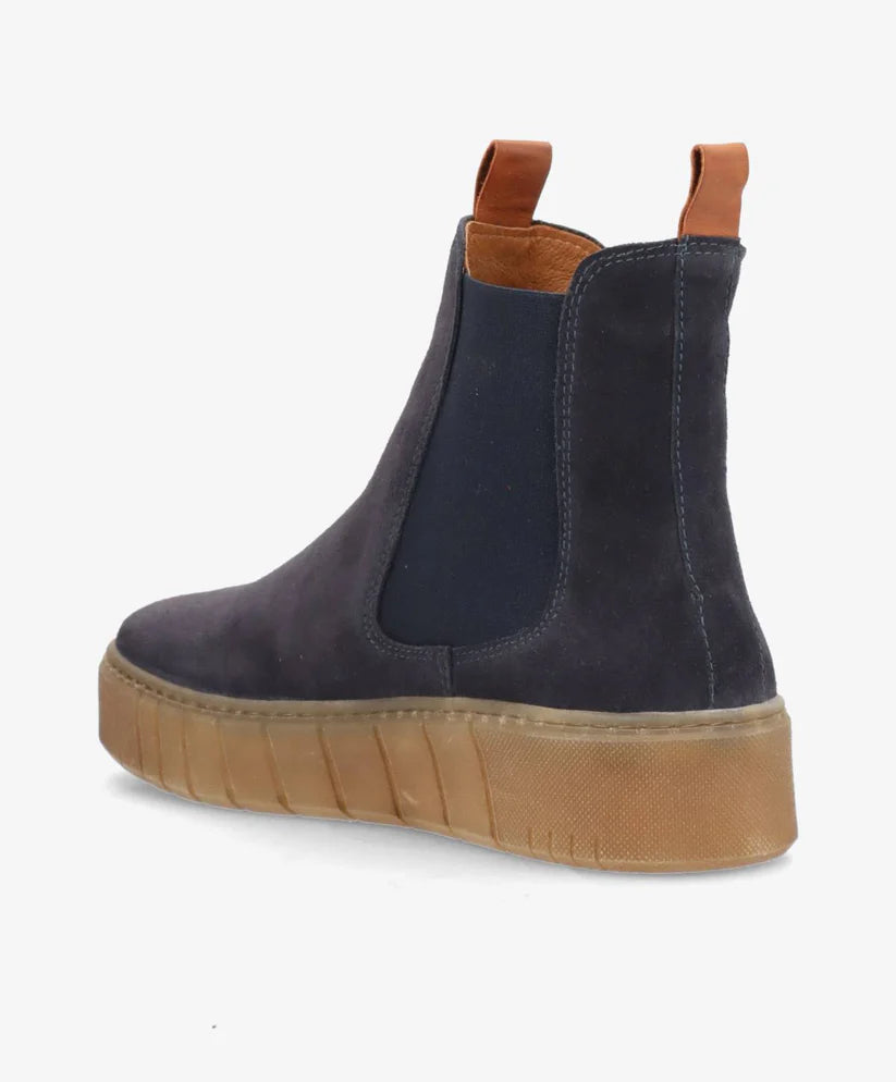 MOOVED S NAVY DAME STØVLER