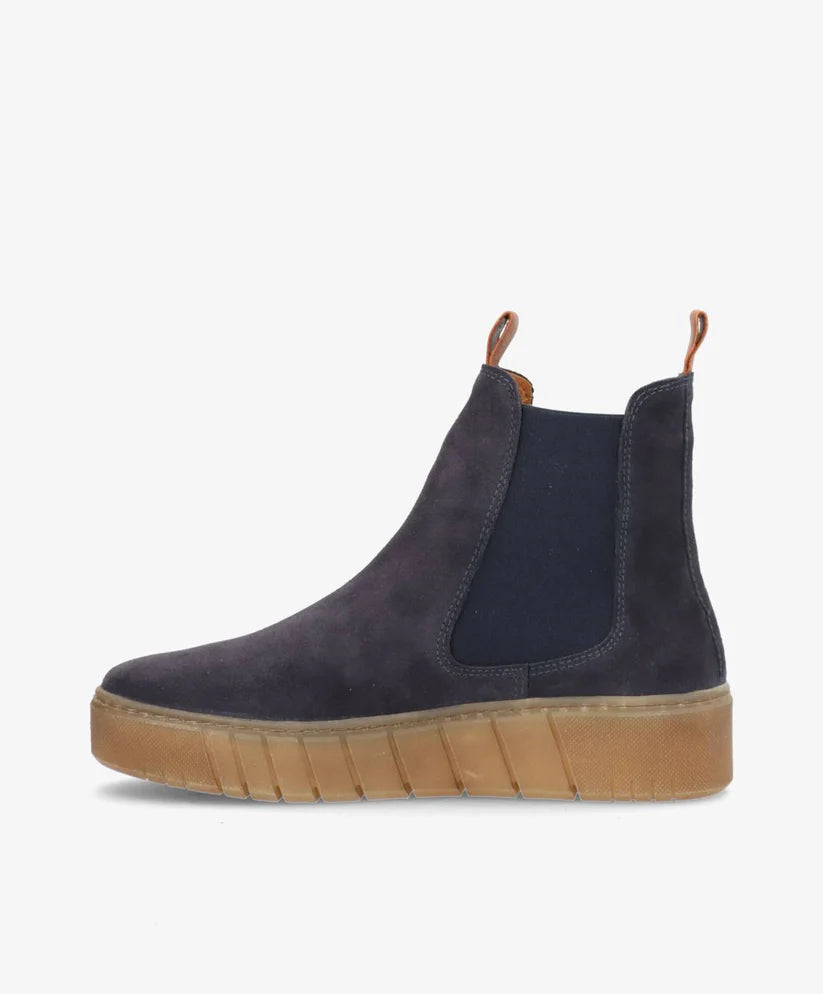 MOOVED S NAVY DAME STØVLER