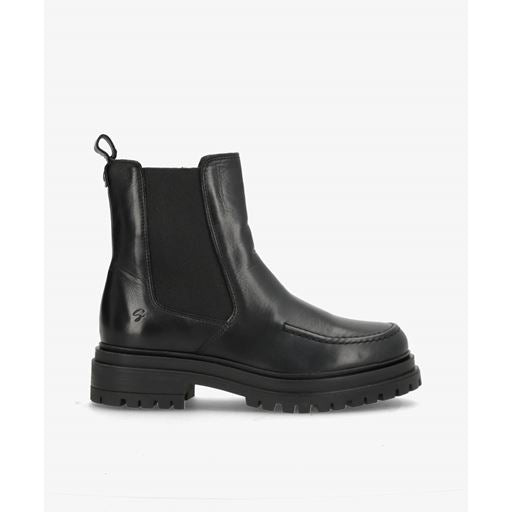 ASPEN ZIP BLACK LEATHER DAME S
