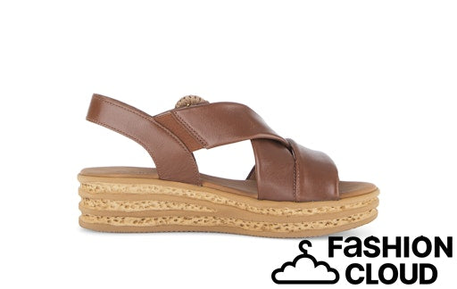 84.556.24 COGNAC DAME SANDALER