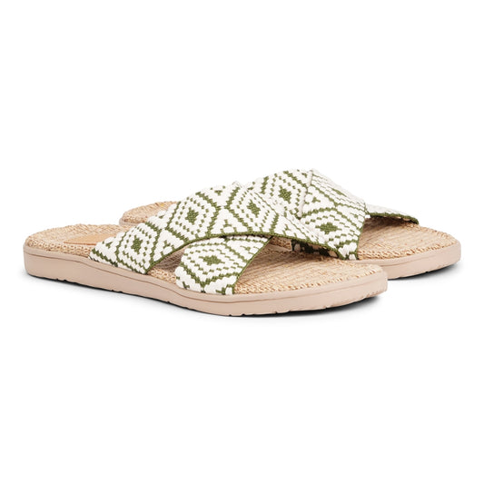 GILI-WOVEN STRAPS SANDAL