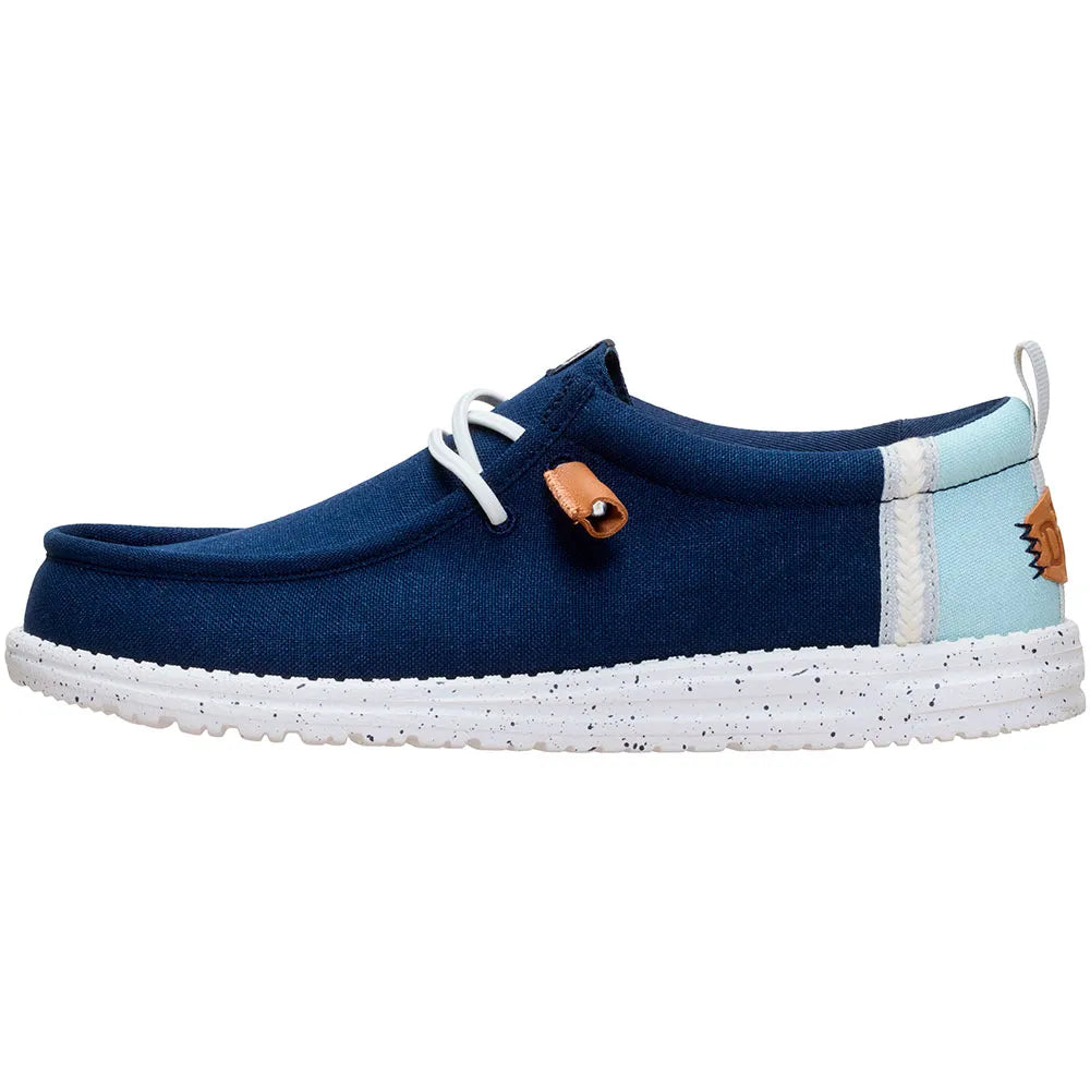 HEY DUDE NAVY HERRE-SKO