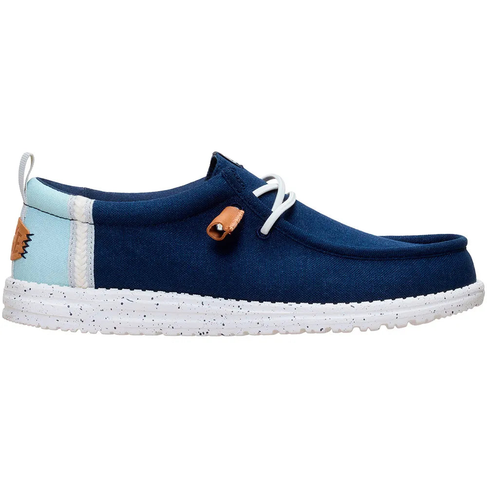 HEY DUDE NAVY HERRE-SKO