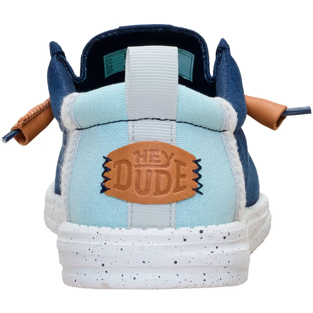 HEY DUDE NAVY HERRE-SKO