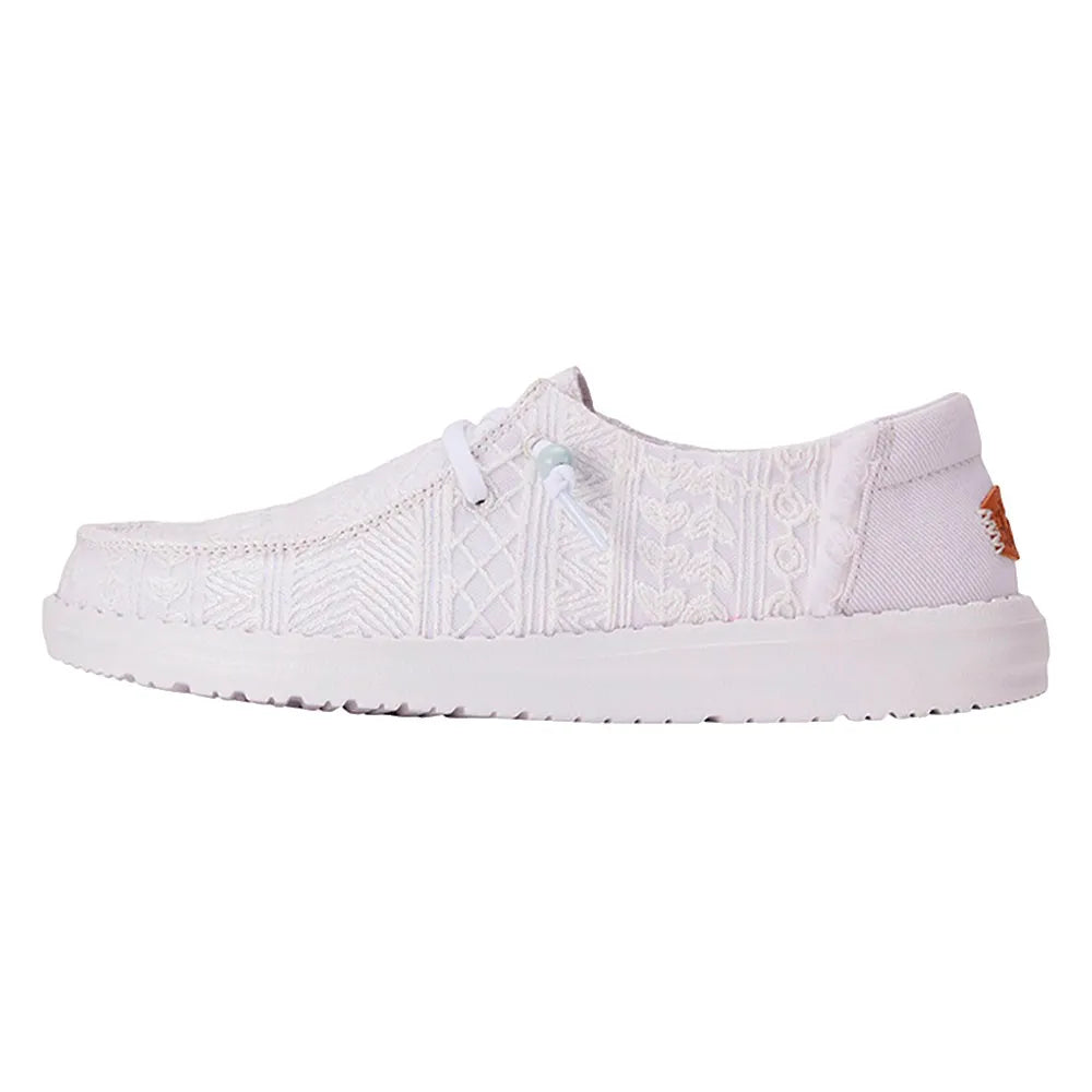 HEY DUDE WHITE GOLD DAME-SKO