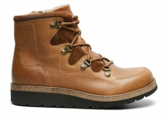 BOOT W ZIPPER AND LACE