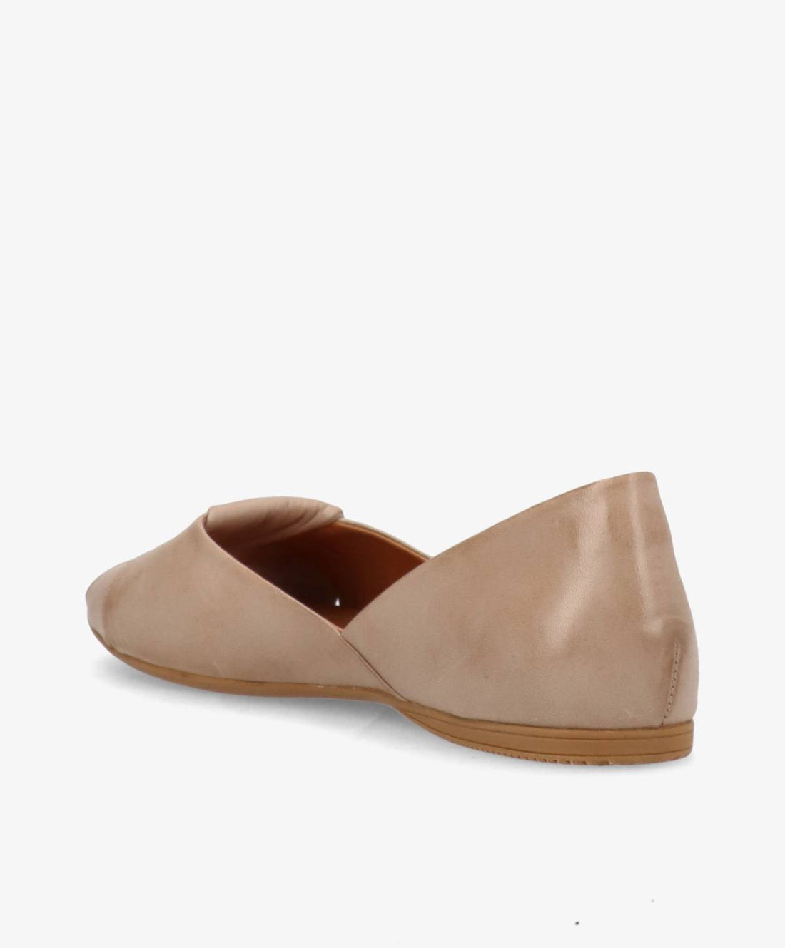 VIVA TAUPE LEATHER DAME PUMPS