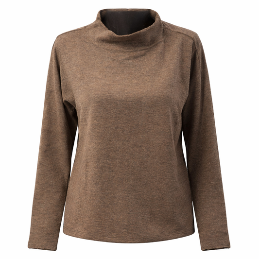 WIDE SHIRT W/TURTLENECK