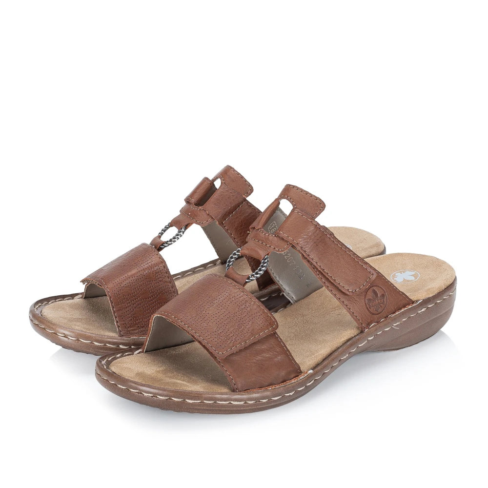 60885-24 BROWN DAME SANDALER