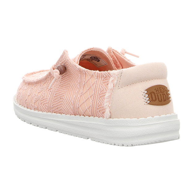 HEY DUDE PALE PINK DAME-SKO