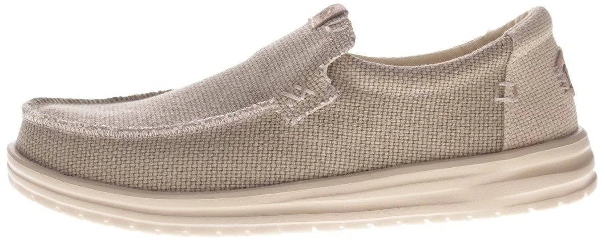 HEY DUDE OLIVE GREY HERRE-SKO