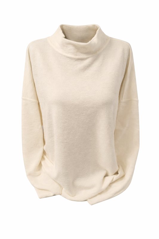 WIDE SHIRT W/TURTLENECH