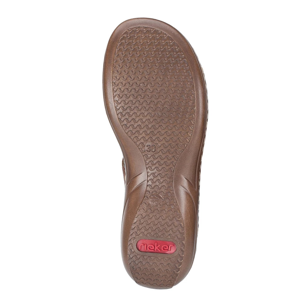 60885-24 BROWN DAME SANDALER