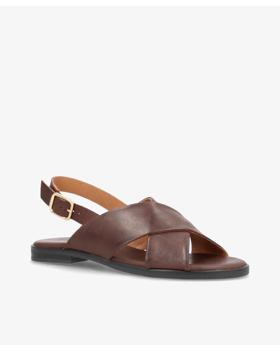 LEATHER EBONY DAME SANDALER